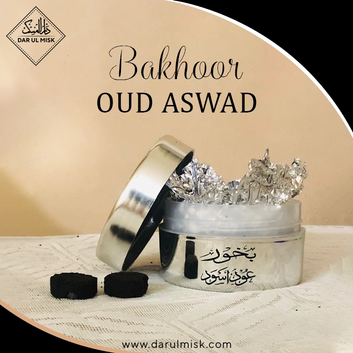 BAKHOOR- OUD ASWAD (Black Oud) KSA